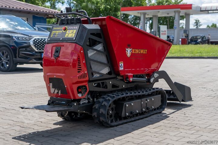 Raupendumper mit Frontlader GP500 Kingway GP500