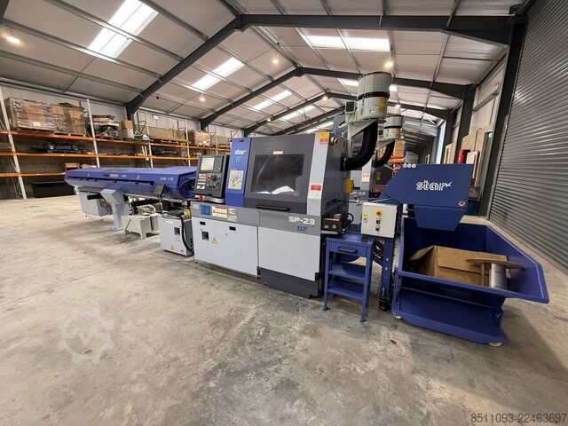 CNC-Langdrehautomat mit schiebbarem Kopf Star Micronics SP-23 CNC Sliding Head Swiss Type Lathe