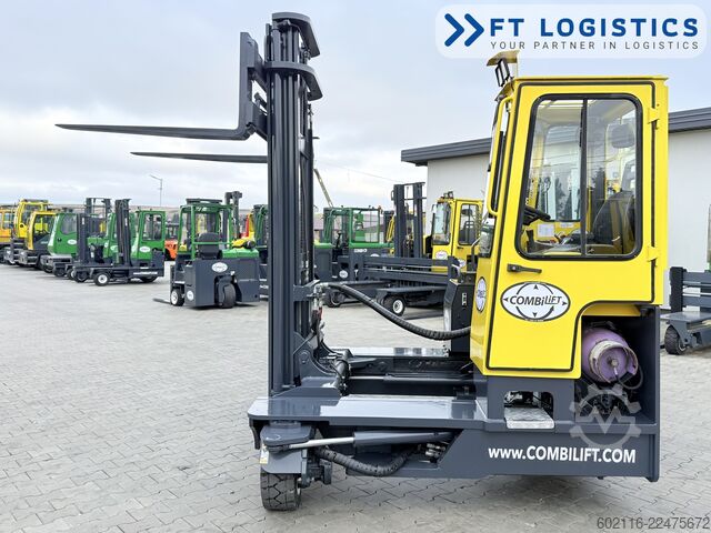 4-way forklift Combilift C4000 GAS DUPLEX 4600 FORK POSITIONER