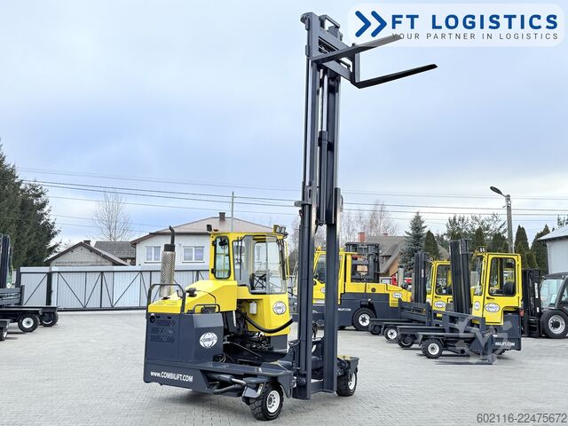 4-way forklift Combilift C4000 GAS DUPLEX 4600 FORK POSITIONER