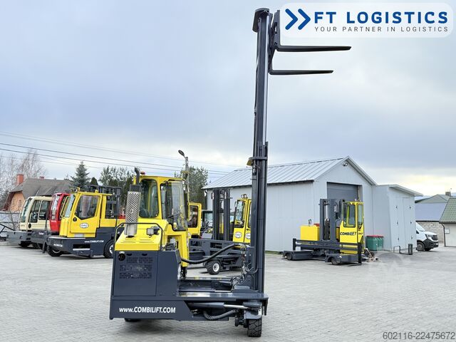 4-way forklift Combilift C4000 GAS DUPLEX 4600 FORK POSITIONER