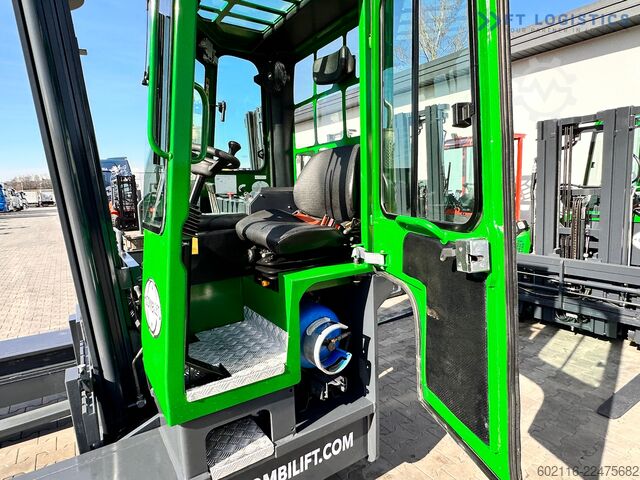 4-way forklift truck Combilift C4000 / LPG / DUPLEX / 4500MM /FREE LIFT