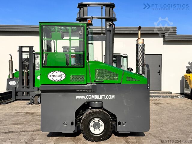 4-way forklift truck Combilift C4000 / LPG / DUPLEX / 4500MM /FREE LIFT