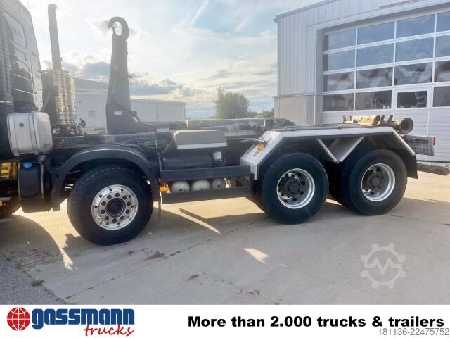 Roll-off tipper truck Volvo FH 500 8x4, Meiller Abroller, Liftachse