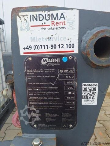 Loader/unloader Magni FRAME MOUNTED HOOK 5T