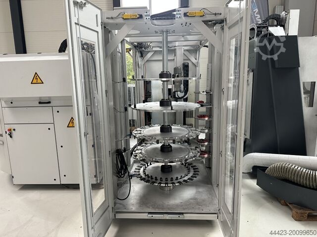 5-Achs Bearbeitungszentrum Mikron HSM 600 U + HSM 400 U + Robot Multi Twin