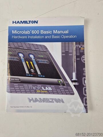 Hamilton Microlab 600 Accessories Hamilton Microlab 600 Accessories