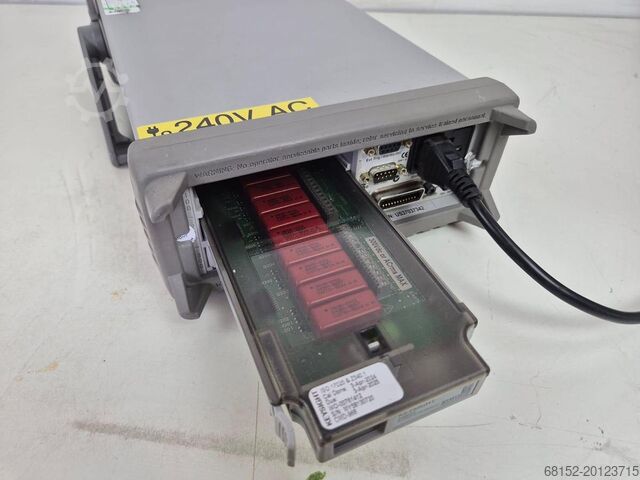 Agilent 34970a Data Loger Switch Unit Agilent 34970a Data Loger