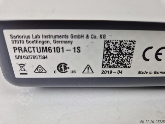 Sartorius Practum6101-1S Aufsatzwaage Sartorius Practum6101-1S