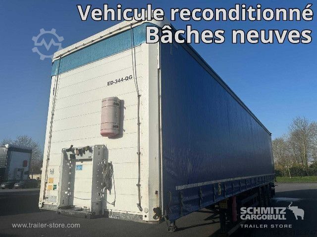 Auflieger mit Pritsche & Plane Schmitz Cargobull Curtainsider Standard