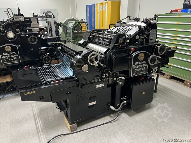 Automatic die-cutter Heidelberg Cylinder KSB 40×57 Automatic die-cutter