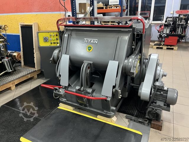 Die cutting machine, tiegel Erba Titan Model 3 die cutter Format: 830×1200