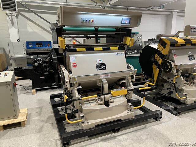 Die cutting machine  with hot stamping Lidograf TYMC-1200