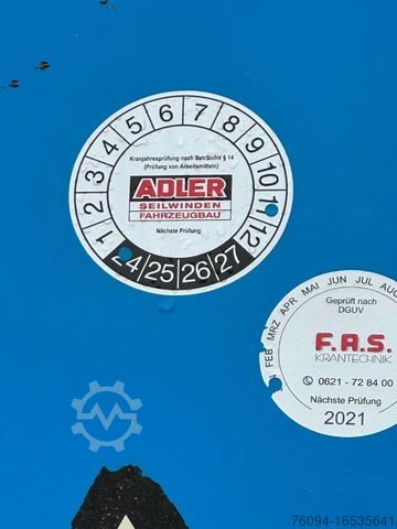 Autokran MAN 18.260 4x2 Montagekran 35m SEILWINDE