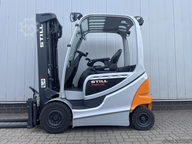 Electric 4-wheel forklift STILL RX60-25 | Batterie 94%