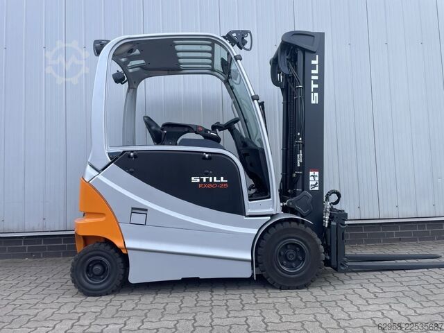 Electric 4-wheel forklift STILL RX60-25 | Batterie 94%