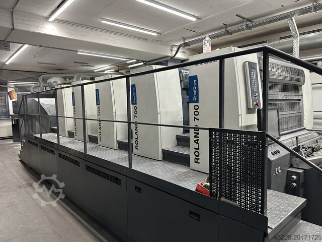 Bogenoffsetdruckmaschine MAN Roland R 704 3B LV Direct Drive