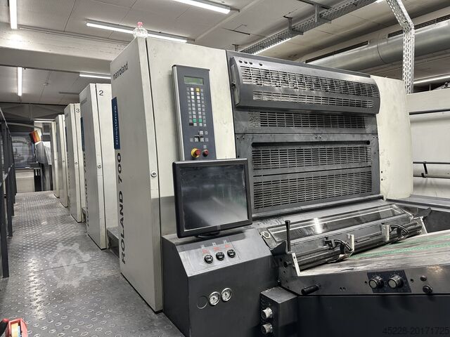 Bogenoffsetdruckmaschine MAN Roland R 704 3B LV Direct Drive