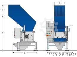 Granulator ZERMA GSL 300/600