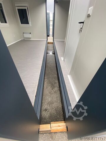 Doppel ISO Bürocontainer mit WC + Küche Modurazell GmbH 