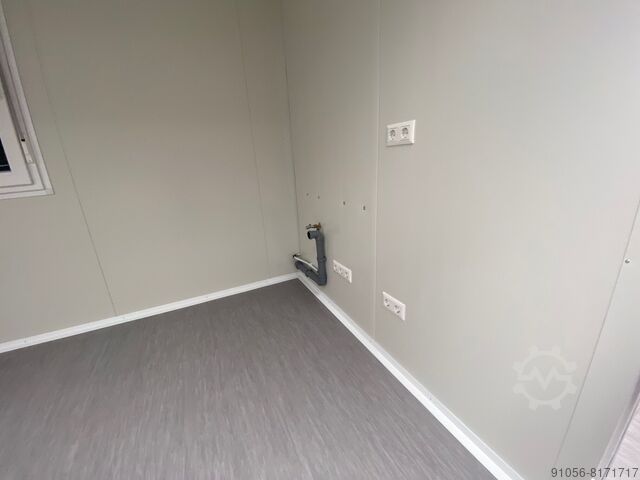 Doppel ISO Bürocontainer mit WC + Küche Modurazell GmbH 