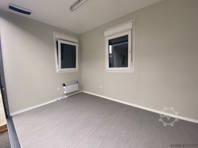 Doppel ISO Bürocontainer mit WC + Küche Modurazell GmbH 