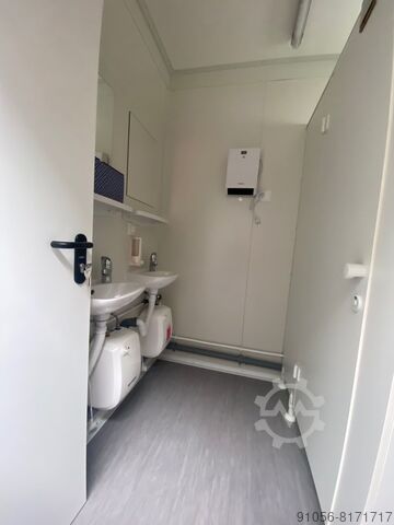 Doppel ISO Bürocontainer mit WC + Küche Modurazell GmbH 