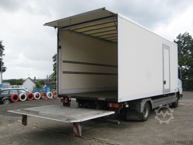 Box van MERCEDES-BENZ 818 L Atego mit LBW / Euro 5 / nur 44.000 KM