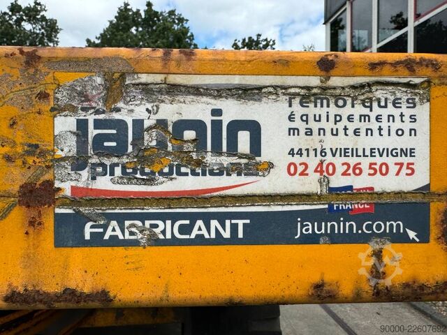 Baumaschine Diversen Jaunin Zwaartransportkar