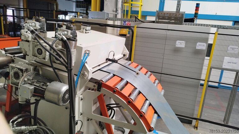 Automatic Coil Fed Press Line 400T Omet 2M2B 400T