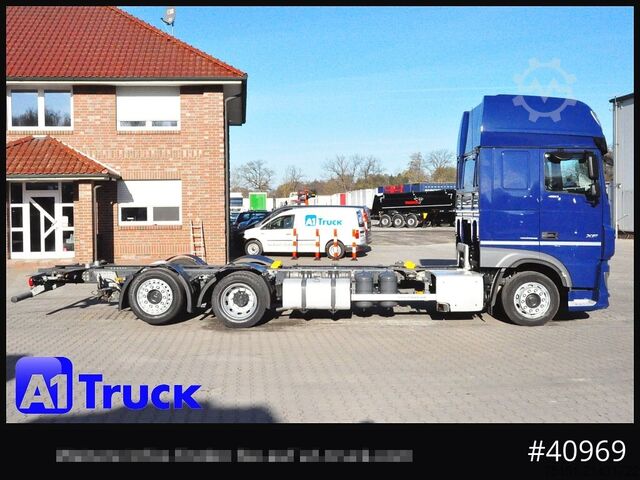 Swap body truck DAF XF 480 FAN, SCC, 7,82 Jumbo, Lenkachse,  Standklima,