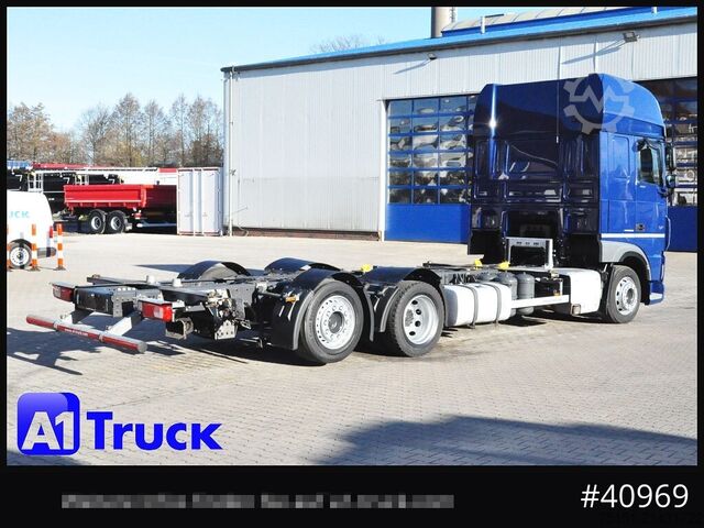 Swap body truck DAF XF 480 FAN, SCC, 7,82 Jumbo, Lenkachse,  Standklima,