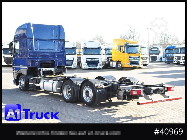 Swap body truck DAF XF 480 FAN, SCC, 7,82 Jumbo, Lenkachse,  Standklima,