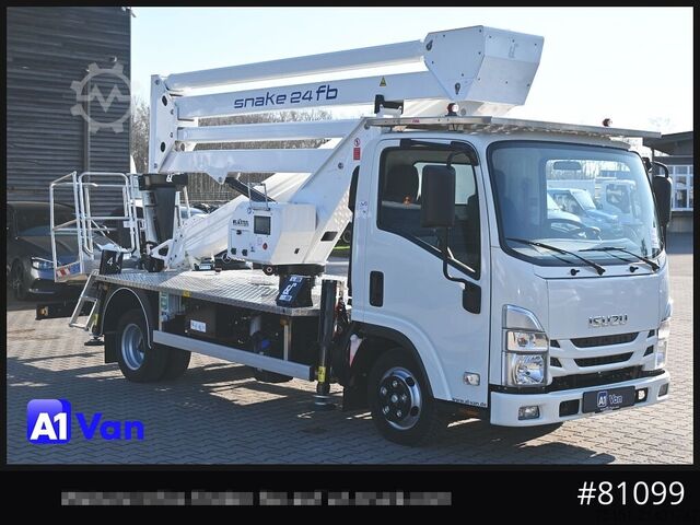 Van ISUZU Isuzu M21 Hubarbeitsbühne, snake 24fb, 24 Meter, 3,5 Tonnen