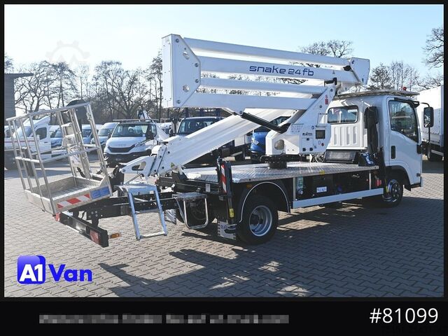 Van ISUZU Isuzu M21 Hubarbeitsbühne, snake 24fb, 24 Meter, 3,5 Tonnen