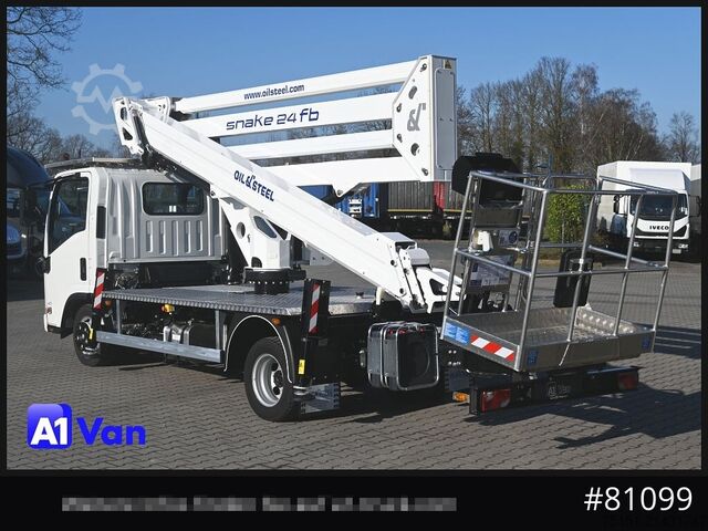Van ISUZU Isuzu M21 Hubarbeitsbühne, snake 24fb, 24 Meter, 3,5 Tonnen