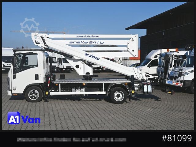 Van ISUZU Isuzu M21 Hubarbeitsbühne, snake 24fb, 24 Meter, 3,5 Tonnen