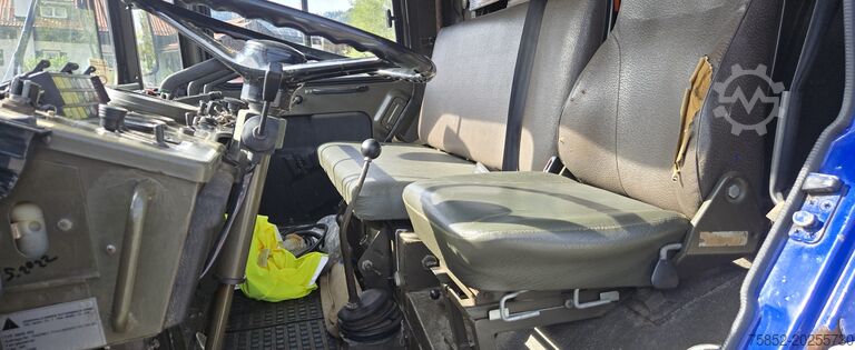 Truck with flatbed (open) MAN 7T MIL GL 6x6 KAT1 Palfinger PK 11000 Kr