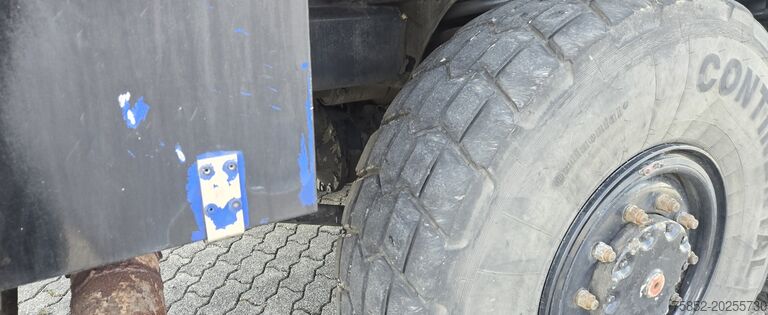 Truck with flatbed (open) MAN 7T MIL GL 6x6 KAT1 Palfinger PK 11000 Kr