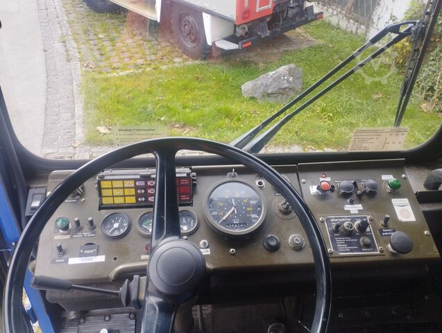 Truck with flatbed (open) MAN 7T MIL GL 6x6 KAT1 Palfinger PK 11000 Kr