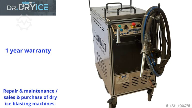 Dry ice blasting equipment Cold Jet Aero 75 DX / LIKE NEW
