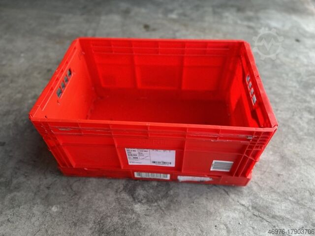 Stacking box 100x Klappkiste Klappbox 600x400x285mm Faltbox Stapelbox Stapelkiste