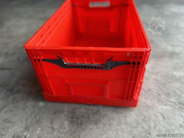 Stacking box 100x Klappkiste Klappbox 600x400x285mm Faltbox Stapelbox Stapelkiste