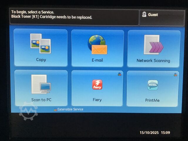 XEROX C60 with internal FIERY EX-iC60/70 XEROX XEROX Digital Color Press C60