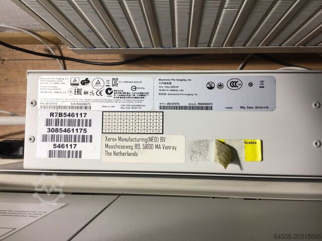 XEROX C60 with internal FIERY EX-iC60/70 XEROX XEROX Digital Color Press C60