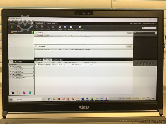 XEROX C60 with internal FIERY EX-iC60/70 XEROX XEROX Digital Color Press C60