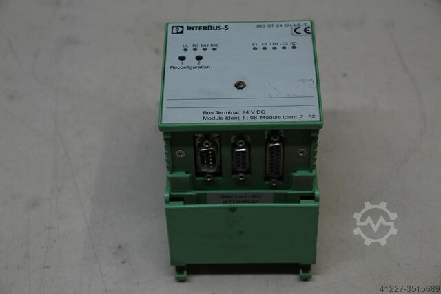 Bus terminal IBS Phoenix Contact Busklemme IBS ST 24 BK LB-T