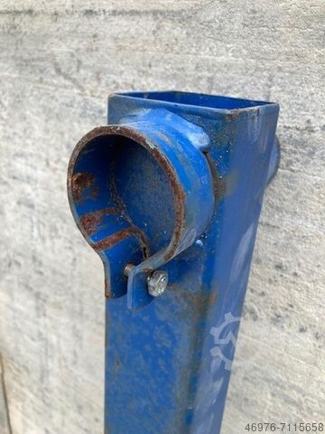 Railing post railing post Höhe: 1.130mm /blau/Gesamtbreite: ca. 32 mm /Tiefe: ca. 55mm