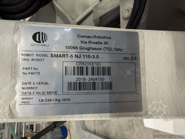 Industrieroboter Comau C5G ACC3-E & Comau Smart-5 NJ 110-3.0