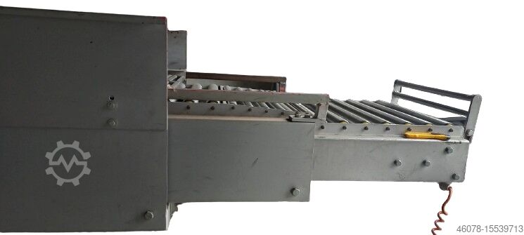 Telescopic gravity roller conveyor truck loading Budde Budde 5150-12000-600
